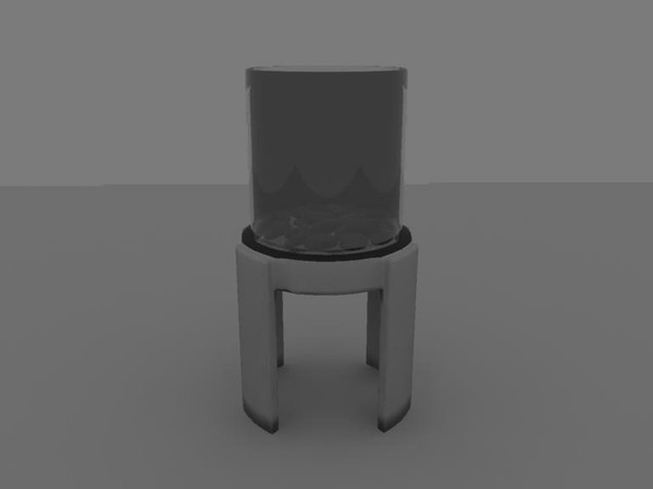glass 3d ma - Fire Glass.mb by ChaosAnimator